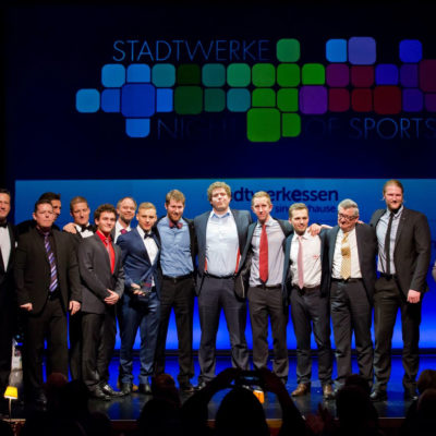 Mannschaft des Jahres - Stadtwerke Night of sports 2014